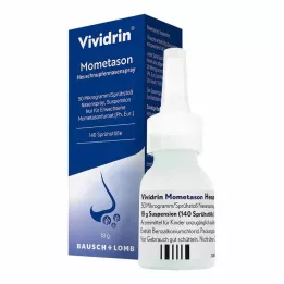 VIVIDRIN Σπρέι αλλεργικού πυρετού Mometason 50μg/σπρέι 140SprSt., 18 g