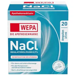 WEPA Διάλυμα εισπνοής NaCl 0,9%, 20X5 ml