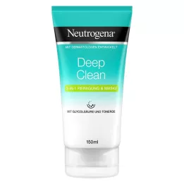 μάσκαNEUTROGENA Deep Clean 2 σε 1 καθαρισμού & , 150 ml