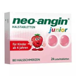 NEO-ANGIN παστίλιες junior λαιμού, 24 τεμ