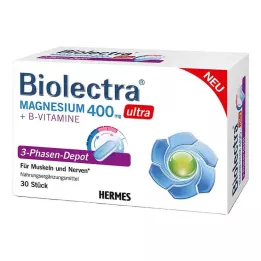 BIOLECTRA Magnesium 400 mg ultra 3-Phase Depot, 30 τεμ