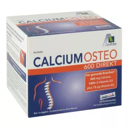 CALCIUM OSTEO 600 μπαστούνια απευθείας μερίδας, 120 τεμ