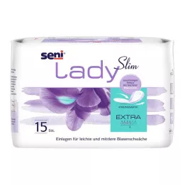 SENI Επιθέματα ακράτειας Lady Slim έξτρα, 15 τεμ