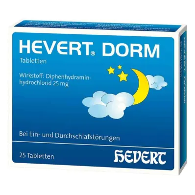 Ταμπλέτες Hevert Dorm (25 τεμάχια) Ταμπλέτες Hevert Dorm (25 τεμάχια)
