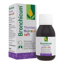 BRONCHICUM Σιρόπι για τον βήχα με θυμάρι, 100 ml