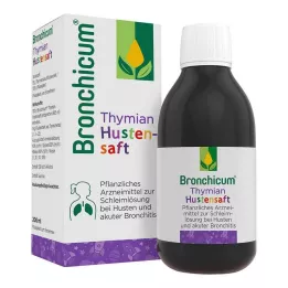 BRONCHICUM Σιρόπι για τον βήχα με θυμάρι, 200 ml