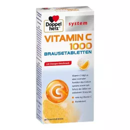 DOPPELHERZ Αναβράζοντα δισκία Vitamin C 1000 system, 40 τεμ