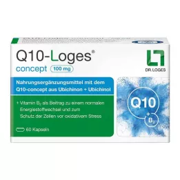 Q10-LOGES concept 100 mg κάψουλες, 60 τεμ