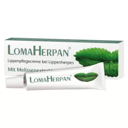 LOMAHERPAN Κρέμα περιποίησης χειλιών με εκχύλισμα βάλσαμου λεμονιού, 5 ml