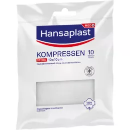 HANSAPLAST Κομπρέσες αποστειρωμένες 10x10 cm, 5X2 τεμ