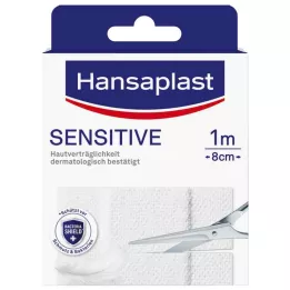 HANSAPLAST Ευαίσθητος σοβάς υποαλλεργικός 8 cm x 1 m, 1 τεμάχιο