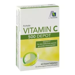 VITAMIN C 500 mg Depot Tablets, 60 τεμ