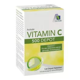 VITAMIN C 500 mg Depot Tablets, 120 τεμ