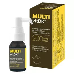 MULTIVITDK Διάλυμα Βιταμίνη D3+K2, 10 ml