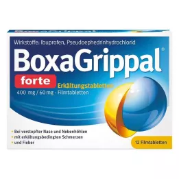 BOXAGRIPPAL forte κρύο δισκίο. 400 mg/60 mg FTA, 12 τεμ