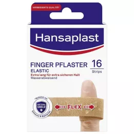 HANSAPLAST Ελαστικές Γύψινες Ταινίες Δακτύλων, 16 τεμ