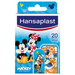 HANSAPLAST Παιδικές γύψινες ταινίες Mickey &amp; Friends, 20 τμχ