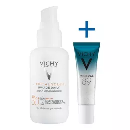 VICHY CAPITAL Soleil UV-Ηλικία Ημερήσια LSF 50+, 40 ml