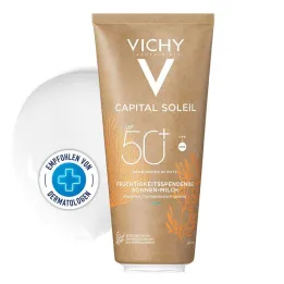 Vichy Capital Soleil Ενυδατικό Αντηλιακό Γάλα LSF 50+, 200 ml