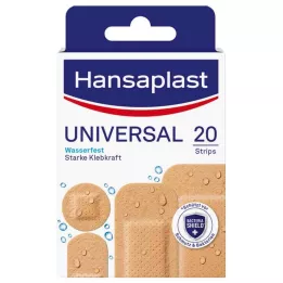 HANSAPLAST Λωρίδες γύψου γενικής χρήσης αδιάβροχες, 20 τεμ
