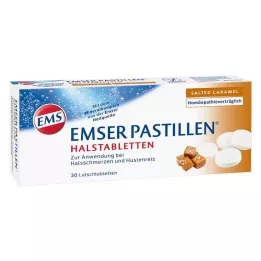 EMSER Παστίλιες παστίλιες λαιμό καραμέλα αλατισμένη, 30 τεμ
