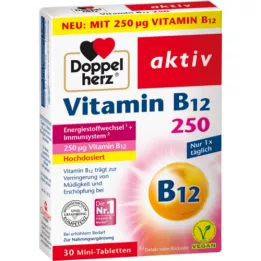 DOPPELHERZ Vitamin B12 250 ενεργά δισκία, 30 τεμ