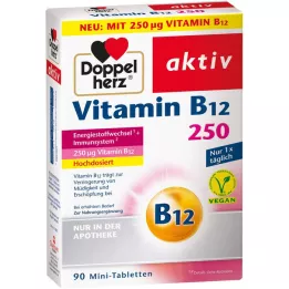 DOPPELHERZ Vitamin B12 250 ενεργά δισκία, 90 τεμ