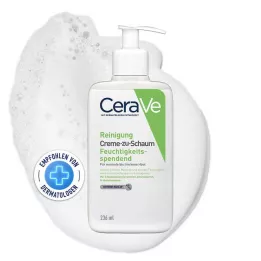 CERAVE Καθαριστικό κρέμας σε αφρό, 236 ml