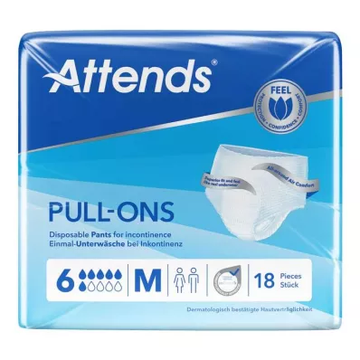 ATTENDS Pull-Ons 6 πόντους, 18 τεμ