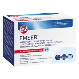 EMSER Διάλυμα εισπνοής υπερτονικό 4%, 20X5 ml