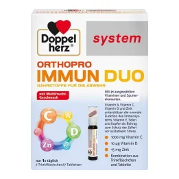 Αμπούλες πόσης Doppelherz Orthopro Immun Duo system, 7 τεμ