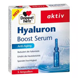 DOPPELHERZ Αμπούλες ορού Hyaluron Boost, 5 τεμ