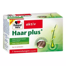 DOPPELHERZ Αμπούλες Hair plus, 7 τεμ