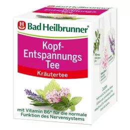 BAD HEILBRUNNER Σακουλάκια φίλτρου τσαγιού χαλάρωσης κεφαλής, 8 τεμ