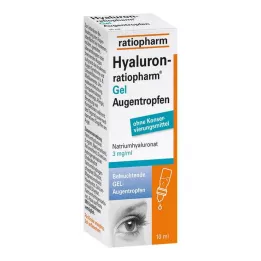 HYALURON-RATIOPHARM Οφθαλμικές σταγόνες gel, 10 ml