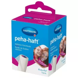 PEHA-HAFT Επίδεσμος στερέωσης χωρίς λατέξ 6 cmx4 m OTC, 1 τεμ