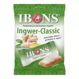 IBONS Τζίντζερ Classic Bag of Chewing Candy, 92 γρ