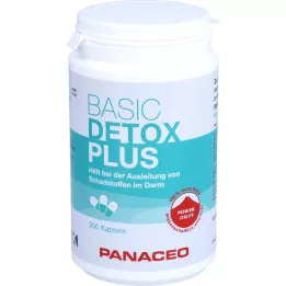 PANACEO Κάψουλες Basic Detox Plus, 200 τεμ