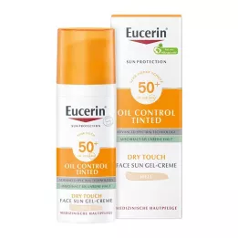 EUCERIN Sun Oil Control φιμέ κρέμα LSF 50+ ελαφριά, 50 ml