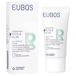 EUBOS KÜHL &amp; KLAR Ορός κατά της ερυθρότητας, 30 ml