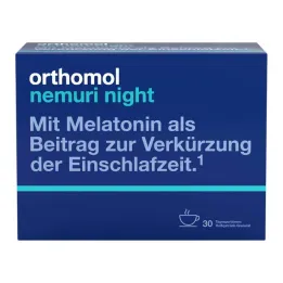 Νυχτερινοί κόκκοι Orthomol nemuri, 30x10 g