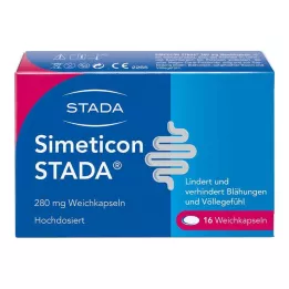 SIMETICON STADA 280 mg μαλακές κάψουλες, 16 τεμ