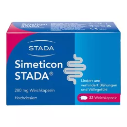 SIMETICON STADA 280 mg μαλακές κάψουλες, 32 τεμ