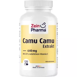 CAMU CAMU EXTRAKT Κάψουλες 640 mg, 120 τεμ