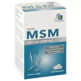 MSM Δισκία 2000 mg, 120 τεμ