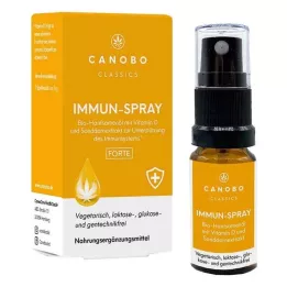 CANOBO Βιολογικό σπρέι ανοσοποιητικού ελαίου κάνναβης βιταμίνη D, 10 ml