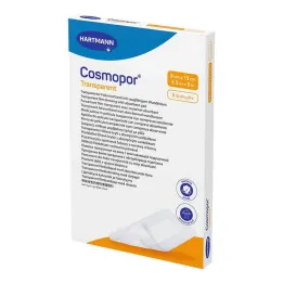Ντρέσινγκ διάφανης μεμβράνης Cosmopor 9x15 cm αποστειρωμένο, 5 τεμάχια