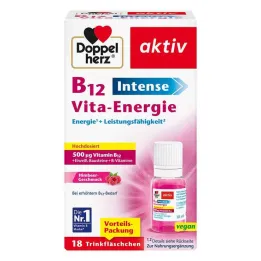 Μπουκάλι Doppelherz B12 Intense Vita Energy Drinking, 18 τεμ