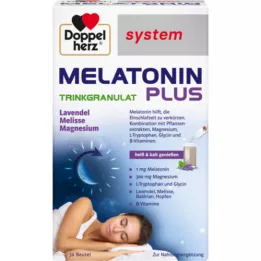 DOPPELHERZ Σύστημα κόκκων πόσιμου Melatonin Plus Btl, 30 τεμ