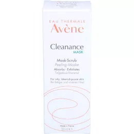 AVENE Cleanance MASK Peeling mask φυσική κυτταρίνη, 50 ml